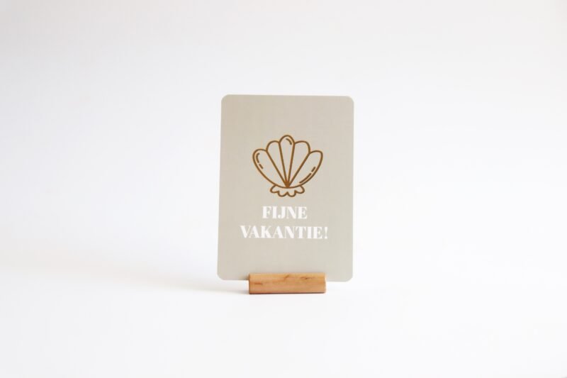 Ansichtkaart Fijne vakantie