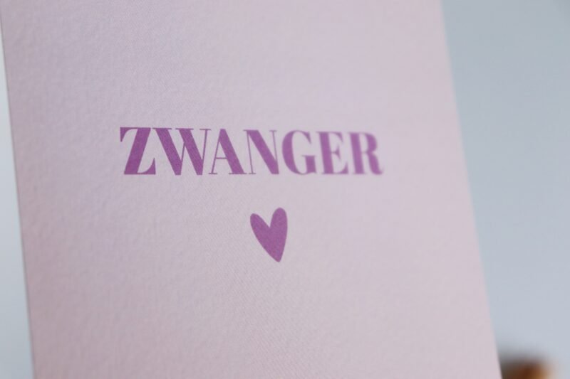 Ansichtkaart Zwanger - Afbeelding 2