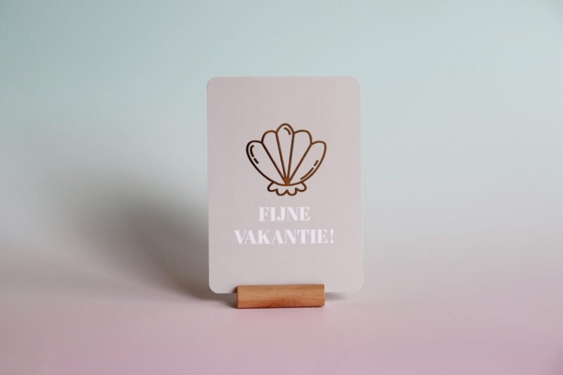 Ansichtkaart Fijne vakantie - Afbeelding 2