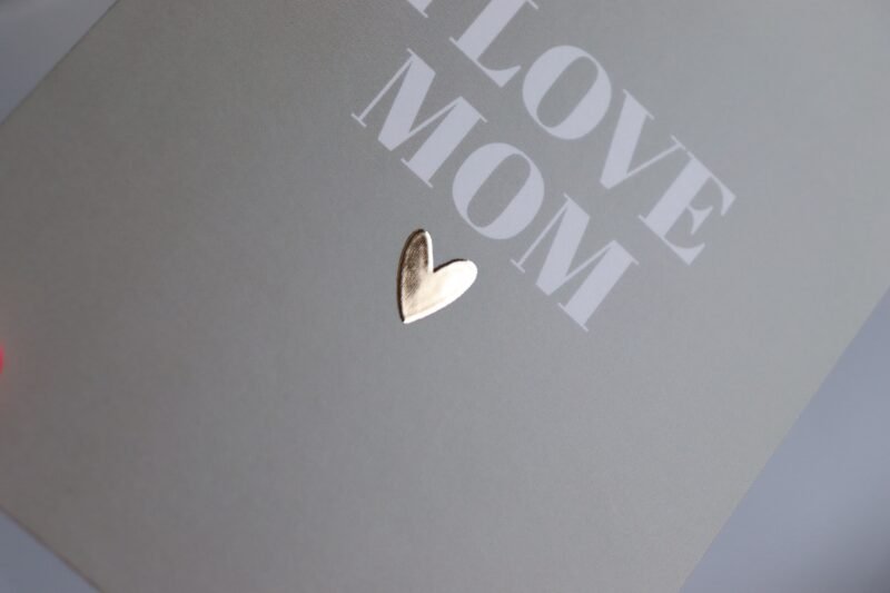 Ansichtkaart I love Mom - Afbeelding 3