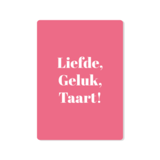 Liefde, Geluk, Taart