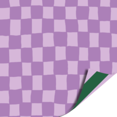 Cadeaupapier Grid Goals Paars