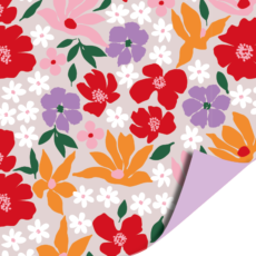 Cadeaupapier Floral Vibes Roze