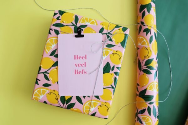 Cadeaupapier Lovely Lemons
