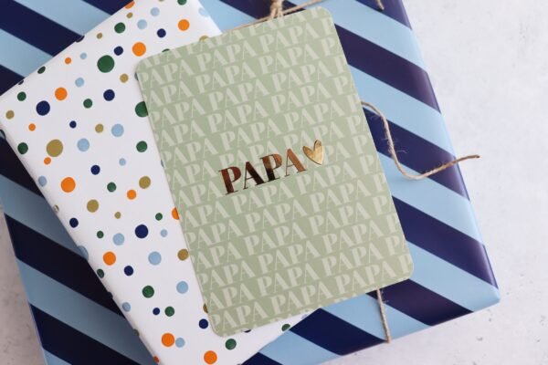 Cadeaupapier Polka Party Blue