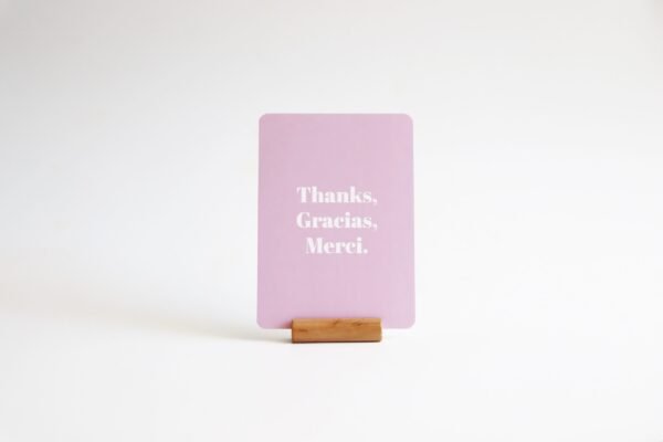 Thanks, Gracias, Merci - Afbeelding 2