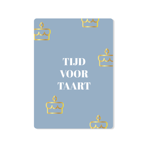 Kaart Tijd voor Taart