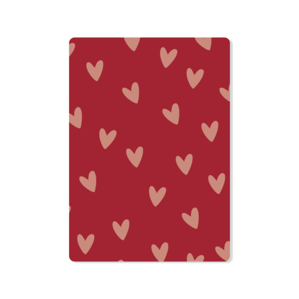 Kaartje Hartje rood