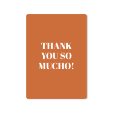 Thank you so mucho