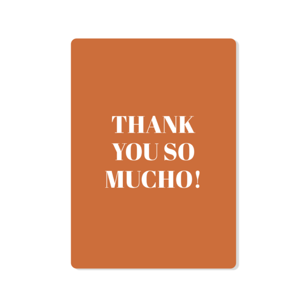 Thank you so mucho