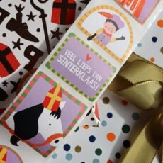 Sticker - Vrolijke Sint