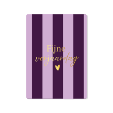 Fijne verjaardag Paars