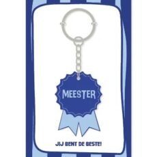 Sleutelhanger Meester