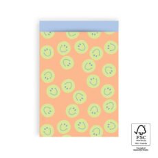 Cadeauzakje Smiley L - 5 stuks