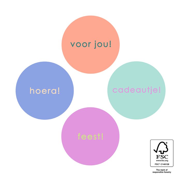 Sticker - Feest combi