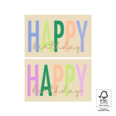Sticker - Happy Birthday