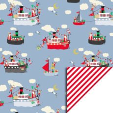 Cadeaupapier Pakjesboot Sinterklaas