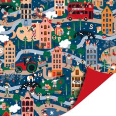 Cadeaupapier Sinterklaas Dorp