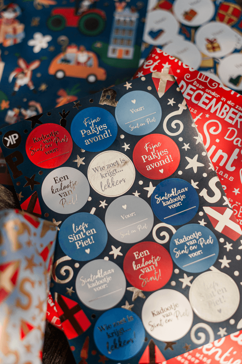Stickervel Sinterklaas
