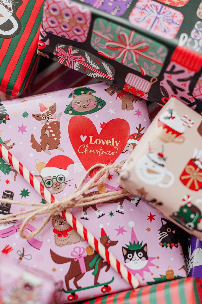 Sticker Lovely Christmas - 12 stuks - Afbeelding 2